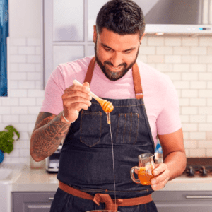 CHEF DEVAN RAJKUMAR in the kitchen